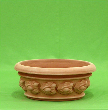 13 vaso in terracotta Cassetta  cm 33 x 18  H 